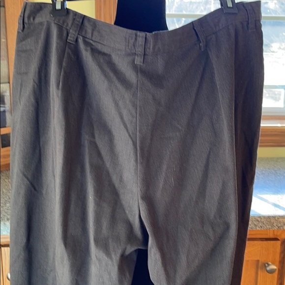 Lee rider dress trouser in dark taupe - Picture 3 of 6